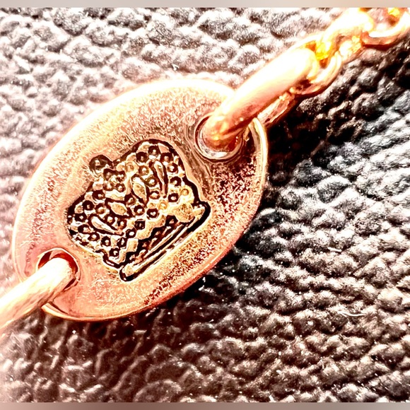 Adorable Juicy Couture Engagement Ring Necklace-Preowned-Good Condition-Vintage - Picture 3 of 6